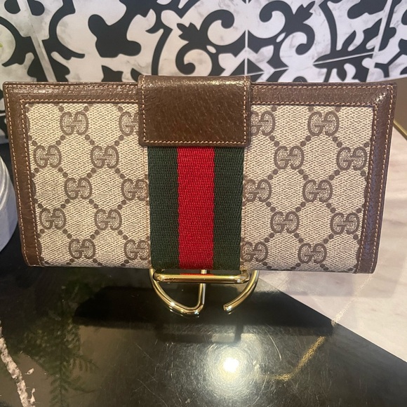 VGUC Vintage Gucci Sherryline Wallet - Picture 2 of 10